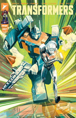 TRANSFORMERS #7 1:100 Mike Del Mundo Variant Cover