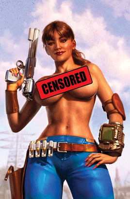 VALKYRIE SAVIORS #1 Fallout Cosplay Topless METAL Virgin Variant LTD To ONLY 40