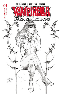 VAMPIRELLA: DARK REFLECTIONS #1 1:10 Linsner Line Art Variant