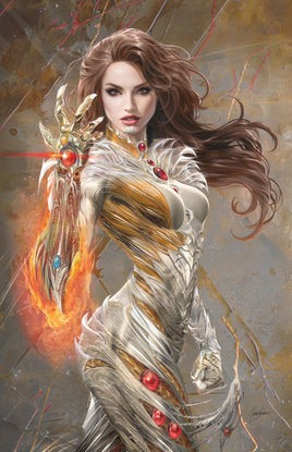 WITCHBLADE #1 Natali Sanders Virgin Variant Cover LTD To ONLY 500 - 7 Ate 9 Comics