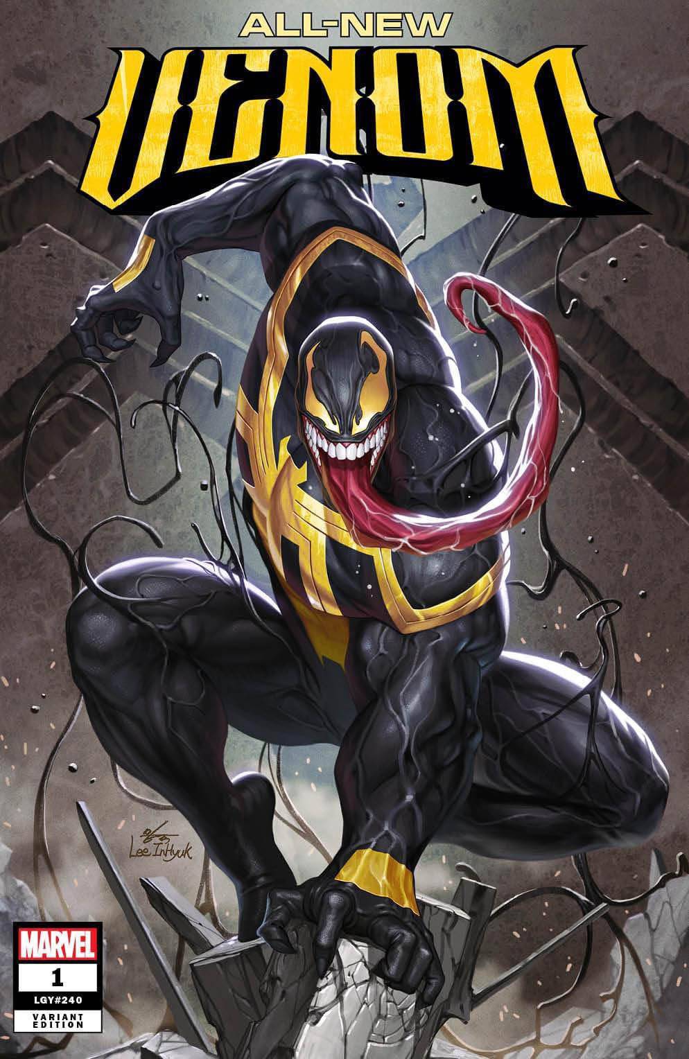 ALL NEW VENOM #1 Inhyuk Lee Variant Cover LTD To ONLY 1000 With