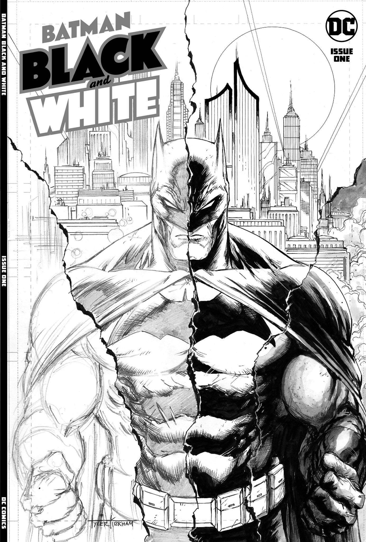BATMAN: BLACK & WHITE #1 Tyler Kirkham Variant - Cover Options| 7