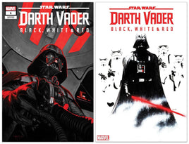DARTH VADER: BLACK & RED #1 E.M. Gist Variant + 1:25 Ratio Variant