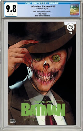 ABSOLUTE BATMAN #19 CGC 9.8 Ben Oliver Variant Cover LTD To ONLY 800 - 7 Ate 9 Comics