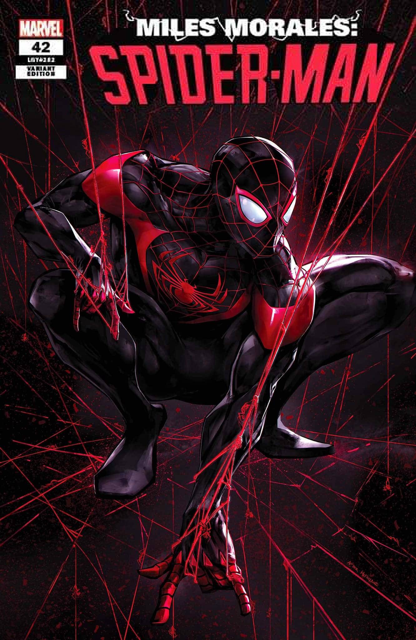 MILES MORALES: SPIDER-MAN #42 Ivan Tao Homage Variant Cover| 7 Ate