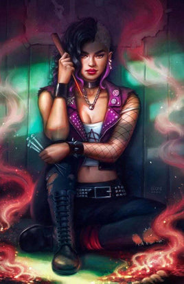 NO HEROINE #1 Sun Khamunaki Virgin Variant Cover LTD To ONLY 500