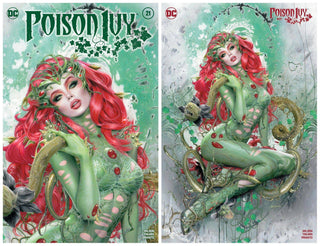 POISON IVY #21 Natali Sanders Variant Cover Set LTD To 800 Sets With COA - 7 Ate 9 Comics