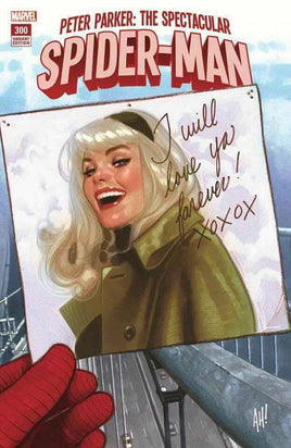 PETER PARKER: SPECTACTULAR SPIDER-MAN #300 Adam Hughes Variant Cover