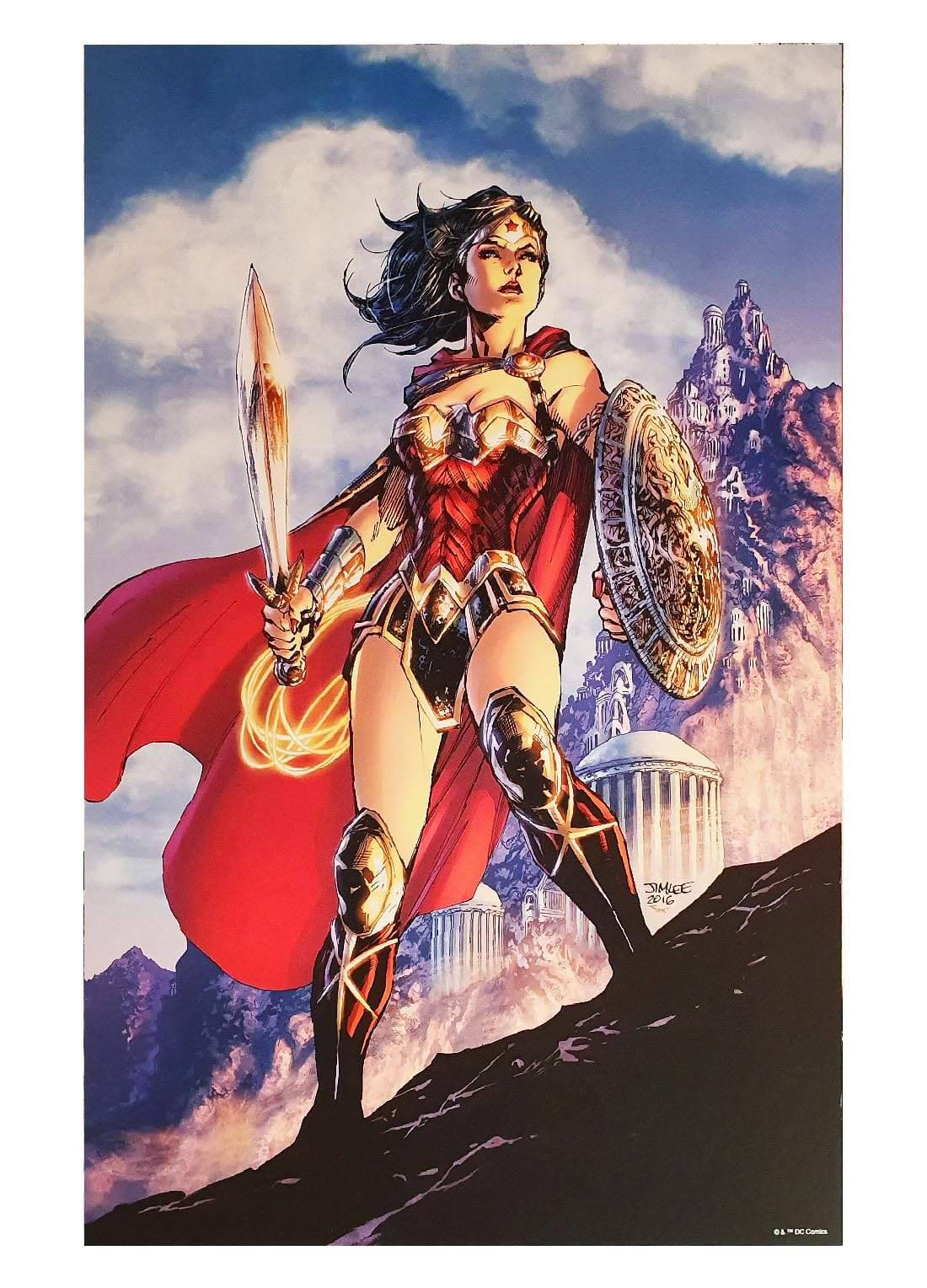 Wonder Woman Jim Lee Sketch