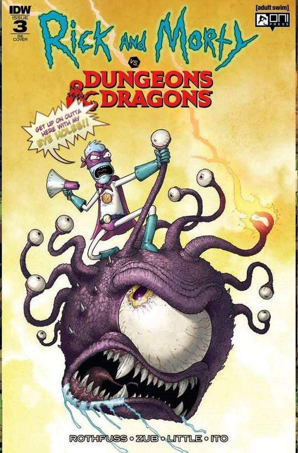 RICK & MORTY Vs DUNGEONS & DRAGONS #3 Mike Vasquez Variant Limited to ...