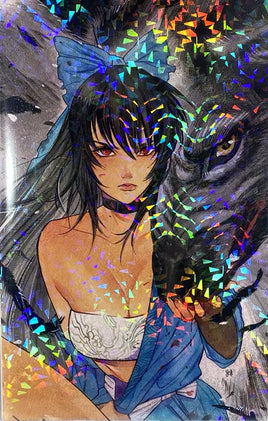 SAMURAI OF OZ #2 Peach Momoko Crystal Fleck Virgin Variant Cover LTD To ONLY 60