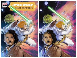 STAR WARS THE HIGH REPUBLIC #2  Paolo Villanelli Virgin Variant Set - 7 Ate 9 Comics