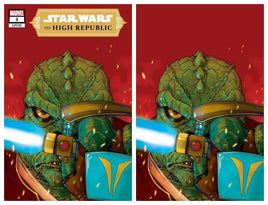 STAR WARS THE HIGH REPUBLIC #3 Giuseppe Camuncoli Virgin Variant Set - 7 Ate 9 Comics