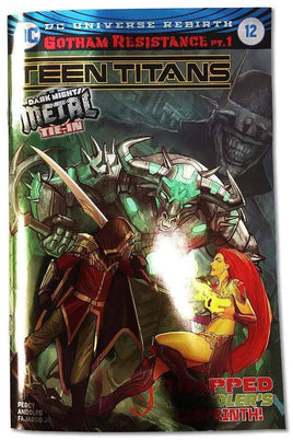 TEEN TITANS #12 Foil Variant Cover - 7 Ate 9 Comics