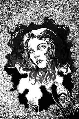 THE BOYS: DEAR BECKY #1 1:25 Robertson B&W Virgin Variant Cover