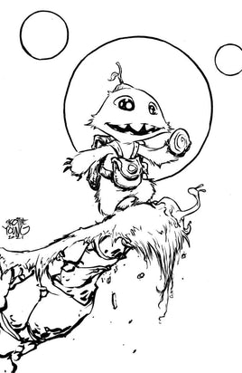 TWIG #1 1:100 Skottie Young B&W Virgin Variant