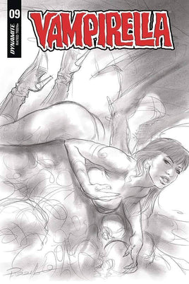 VAMPIRELLA #9  1:20 Parrillo Sketch Variant Cover