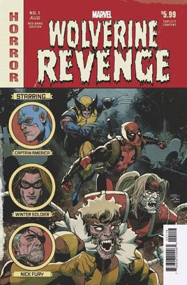 WOLVERINE: REVENGE (RED BAND) #1 1:25 Leinil Yu Polybagged Variant Cover