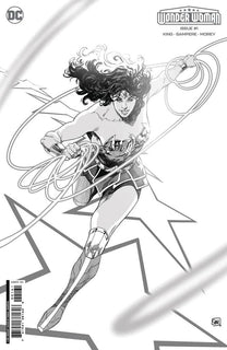 WONDER WOMAN #1 1:100 Daniel Sampere B&W Variant - 7 Ate 9 Comics