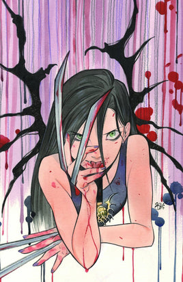 X-MEN: BLOOD HUNT: LAURA KINNEY: THE WOLVERINE #1 Peach Momoko Virgin Variant Cover LTD To ONLY 600 With COA - 7 Ate 9 Comics