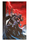 7 Ate 9 Comics Art Print BATMAN & CATWOMAN By Jim Lee Print 12"x16"