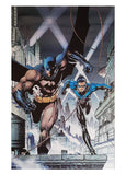 7 Ate 9 Comics Art Print BATMAN & NIGHTWING By Jim Lee Print 12"x16"