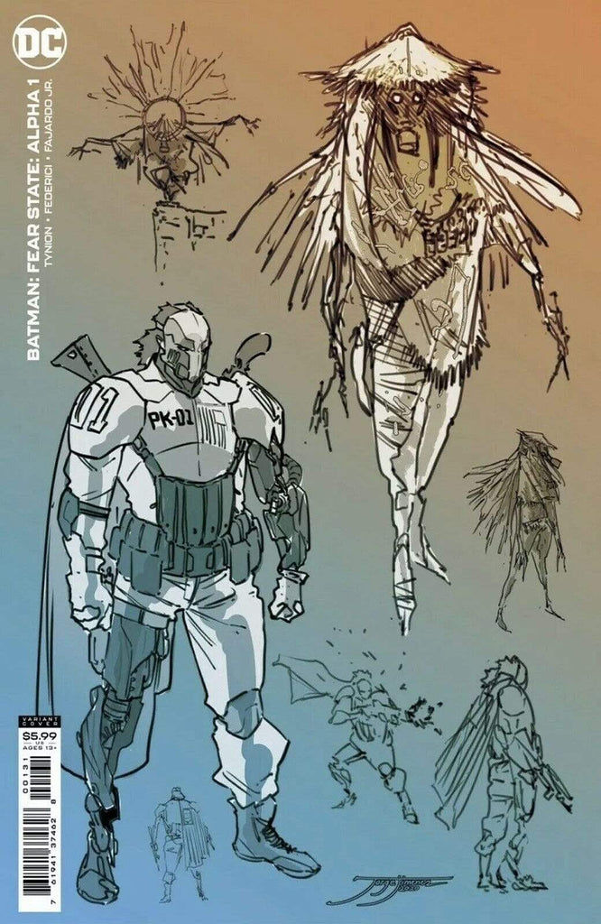 7 Ate 9 Comics Comic BATMAN FEAR STATE ALPHA #1 Jorge Jimenez 1:25 Variant