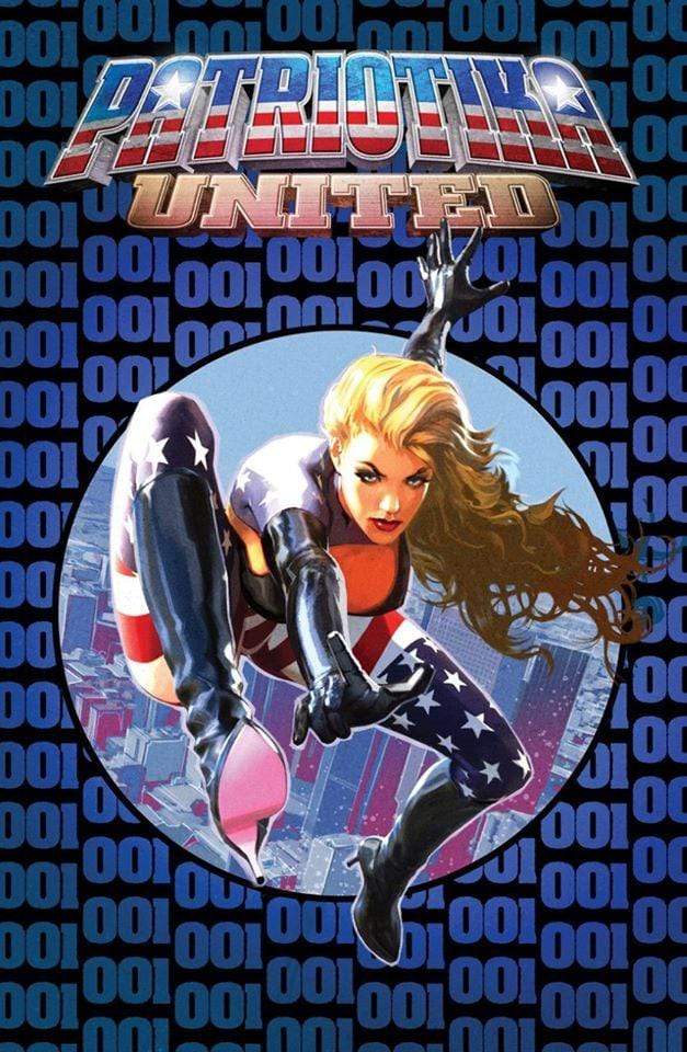 7 Ate 9 Comics Comic Blue Trade Dress - Limited To 120 PATRIOTIKA UNITED #1 Alex Ronald - AMAZING SPIDER-MAN #300 Homage Variant Cover Options