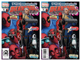 7 Ate 9 Comics Comic DEADPOOL #1 JTC New Mutants #98 Homage Trade Dress & Newstand Variant Cover Set