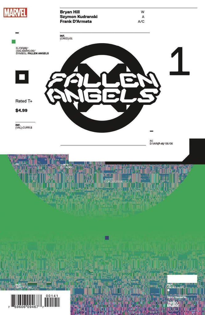 7 Ate 9 Comics Comic FALLEN ANGELS #1 1:10 Muller Design Variant