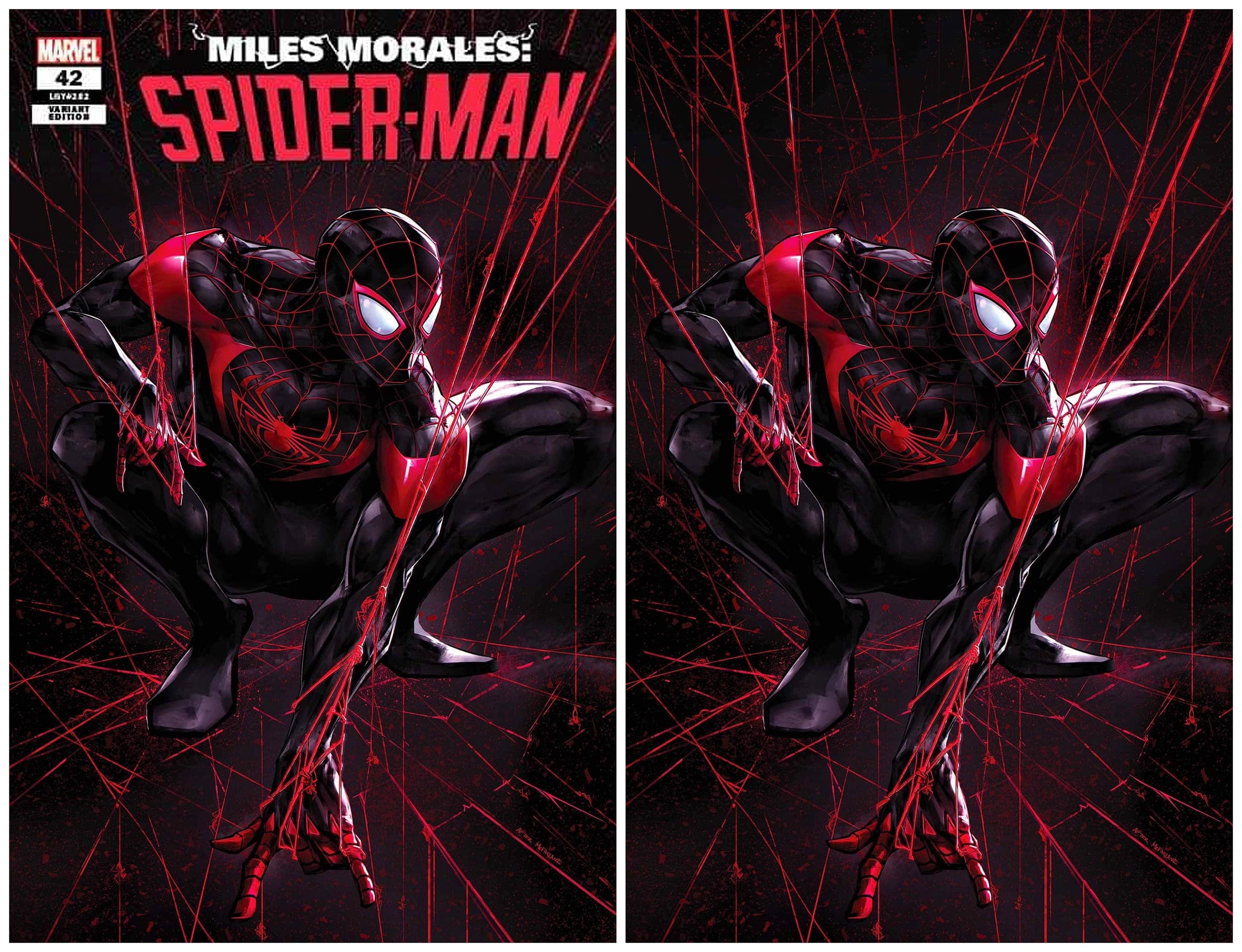 MILES MORALES: SPIDER-MAN #39 IVAN TAO NYCC EXCLUSIVE RED VIRGIN