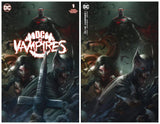 7 Ate 9 Comics Comic Minimal Trade Dress Set (2 Comics) DC Vs VAMPIRES #1 Francesco Mattina Homage Variants - COVER OPTIONS