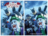 7 Ate 9 Comics Comic Minimum Trade Dress Set THE BATMAN WHO LAUGHS: GRIM KNIGHT #1 Mike Mayhew Variant Cover Options