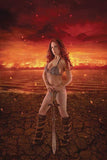 7 Ate 9 Comics Comic RED SONJA AGE OF CHAOS #1 1:30 Cosplay Virgin Variant Cover