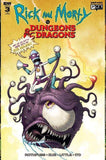 7 Ate 9 Comics Comic RICK & MORTY Vs DUNGEONS & DRAGONS #3 Mike Vasquez Variant Limited to 500