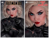 7 Ate 9 Comics Comic SIGNED Minimal Trade Dress Set (2 Comics) BATMAN '89 #1 Warren Louw Variants - COVER OPTIONS