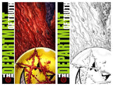 7 Ate 9 Comics Comic Sketch / Colour Variant Set (2 Comics) DEPARTMENT OF TRUTH #13 Alan Quah - Watchmen Homage Variants - COVER OPTIONS