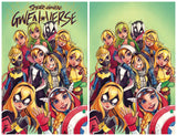 7 Ate 9 Comics Comic SPIDER-GWEN: GWENVERSE #1 Chrissie Zullo Virgin VVariant Set