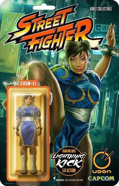 7 Ate 9 Comics Comic STREET FIGHTER MASTERS: CHUN-LI #1 Rob Csiki "CHUN-LI" Action Figure Variant Cover LTD To 300