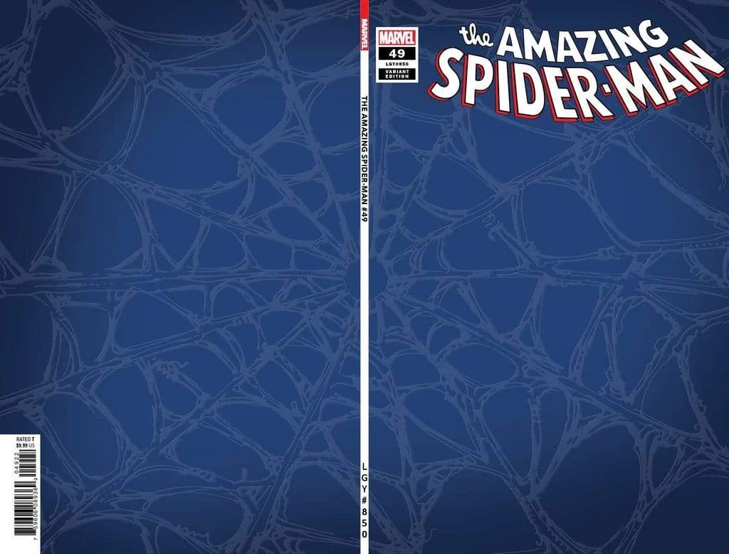 7 Ate 9 Comics Comic THE AMAZING SPIDER-MAN #49/850  1:200 Wrap-Around Web Variant