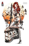 7 Ate 9 Comics Comic Trade Dress - Limited To 500 WHITE WIDOW #2  Jamie Tyndall Stormtrooper Cosplay Variant Cover Options