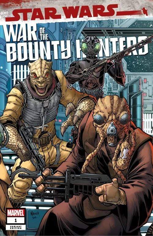 7 Ate 9 Comics Comic Trade Dress STAR WARS: WAR OF THE BOUNTY HUNTERS #1 Nauck Connecting Variants - COVER OPTIONS