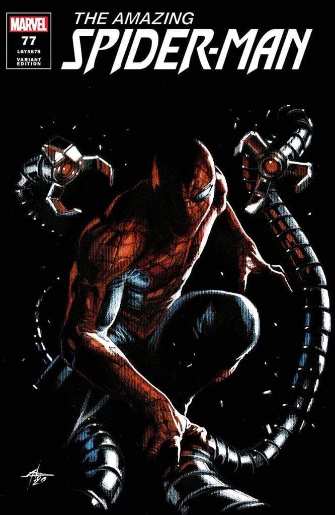 7 Ate 9 Comics Comic Trade Dress THE AMAZING SPIDER-MAN #77 Gabriele Dell'Otto Variants - COVER OPTIONS
