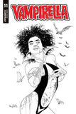 7 Ate 9 Comics Comic VAMPIRELLA #11  1:20 Gunduz B&W Variant