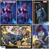 7 Ate 9 Comics Comic Virgin Variant Set + 1:25, 1:50 & 1:100 Variants (5 Comics) INFERNO #1 Shannon Maer Variants - COVER OPTIONS