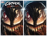 7 Ate 9 Comics Comic Virgin Variant Set (2 Comics) CARNAGE BLACK WHITE AND BLOOD #1 Mico Suayan Variants - COVER OPTIONS