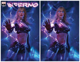 7 Ate 9 Comics Comic Virgin Variant Set (2 Comics) INFERNO #1 Shannon Maer Variants - COVER OPTIONS