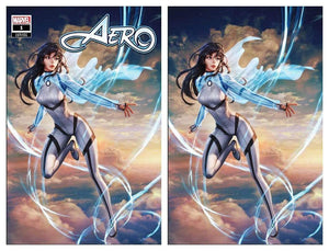 7 Ate 9 Comics Comic Virgin Variant Set AERO #1 Woo Chul Lee Variant Cover Options