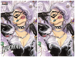 7 Ate 9 Comics Comic Virgin Variant Set BLACK CAT #1 Peach Momoko Variant Cover Options