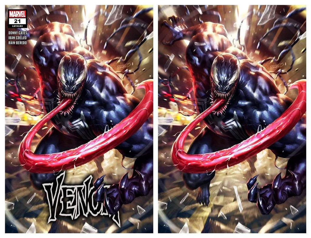 7 Ate 9 Comics Comic Virgin Variant Set VENOM #21 (Venom Island Part 1) Derrick Chew Virgin Variant Set